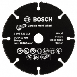 76 x 10mm Bosch Carbide Cutting Wheel for GWS12 2 608 623 011