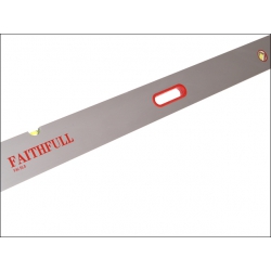 Faithfull 2400mm Screeding Level, 3 Vials & Grips FAISL8 (collection / own van delivery only)