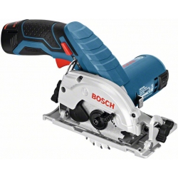 Bosch GKS12V-26 Cordless Circular Saw with 2 x 2.0Ah Batteries (Free 2.0ah Battery & USB Devices Charger)