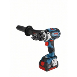 BOSCH GSB 18V-85C Cordless Robust Combi Brushless Drill with 2 x 5.0Ah Batteries in an L-Boxx