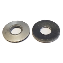 M10 x 25mm Bonded / Silo Washer, Stainless Steel A2, hole diameter approx 8.5mm in rubber & 10.2mm in metal