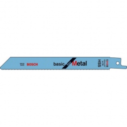 Bosch S918B Sabre Saw Blade basic for metal (Pack of 5) P/No. 2 608 651 781