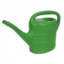 Sealey 10 Litre Green Strong Plastic Watering Can WCP10