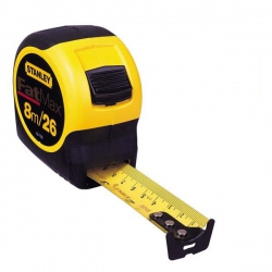 Stanley Dynagrip FATMAX  8M / 26ft Tape Measure 0-33-726