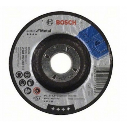 Bosch 4 1/2" x 1/4" x 7/8" Metal Grinding Disc Depressed Centre 2608600218