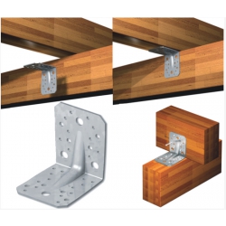 48x48x40x2mm Heavy Duty Angle Bracket Galvanised