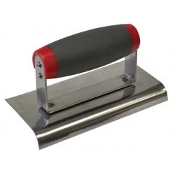 6" Faithfull Cement Edging Stainless Steel Trowel FAISGTEDGESS