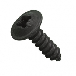 No.6 x 1/4" Black Flange Pozi No.2 Self Tapping Screws Type AB DIN 4174