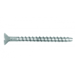 M6 x 50 Countersunk T40 Torx Concrete Masonry Screw Bolt Anchor, Stainless Steel A4