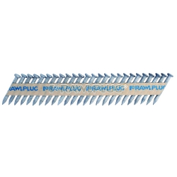 Rawl 3.8 x 38mm Galvanised Positive Place Nails (Pack of 2200) No Gas R-HDGT-3838