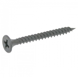 Timco 4.8 x 200 Drywall Screw, Black Phosphate, (Boxed in 100's) No.2 Phillips ETKR200