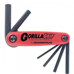 Bondus Gorilla Grip 7 Piece 1.5mm-6mm Metric set