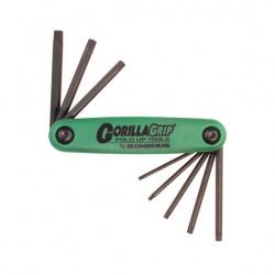 Bondus Gorilla Grip 8 Piece T6 - T25 Torx set