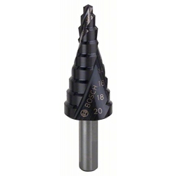 Bosch 8.0 4-20mm Shank HSS-AITIN Step Drill 9 Steps 2 608 588 066