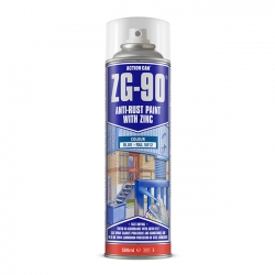 Blue ZG-90 Galvanised Aerosol Spray Paint 500ml ACTION CAN 1939