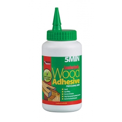 Everbuild Polyurethane 5 Minute Wood Glue Liquid 750 grm 5MINPU7