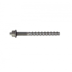 M10 x 175 Heavy Duty Concrete Anchor Screw with Hexagon Shank Nut & Washer