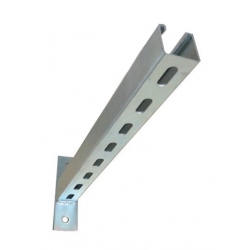 Slotted Cantilever Arm, Universal 450mm Length P2663T/450H, Galvanised