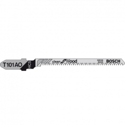 Bosch T101AO Jigsaw Blade for wood 1.5-15mm (Pack Of 5) P/No. 2 608 630 031