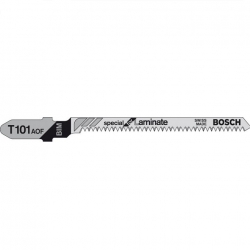 Bosch Jigsaw Blade for Laminate 1.5-15mm T101AOF (Pack Of 5) P/No. 2 608 636 432