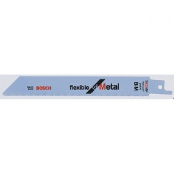 Bosch S922AF Sabre Saw Blade flexible for metal (Pack of 5) P/No. 2 608 656 013