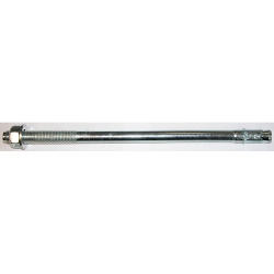 M8 x 165mm Mild Steel Through Bolt Zinc Plated 75320b08165