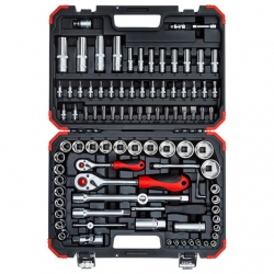 Gedore Red 1/2" & 1/4" 94 Piece Socket Set R46003094