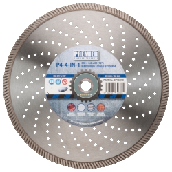 230mm x 22mm 4 Star 4 in 1 Fast Cut Multi-Purpose Diamond Blade DP16005 P4/4in1