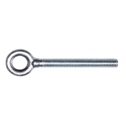 M12 Forged Eyebolts 90mm Shank 16mm Eye, Steel Bright Zinc Plated