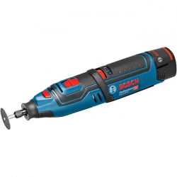 Bosch GRO 12V 35 Rotary Tool, 2 x 2.0Ah Batteries & 5 x Cutting Weels in L-Boxx