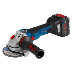 Bosch GWS 18V-10 SC 125mm Cordless Angle Grinder, 2 x 5.0Ah Batteries in L-Boxx