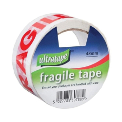 Heavy Duty Vinyl Fragile Packaging Tape 48mm x 33 Metre