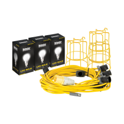 Birchwood 22M LED Traditional ES Bulb Festoon Kit 110V E89811