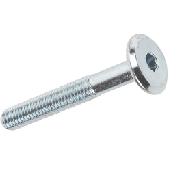 M6 x 35mm Joint Connector Bolt, Steel Bright Zinc Plated