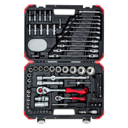 Gedore Red 92 Piece 1/2" & 1/4" Socket Set R46003092