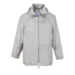 Large Grey Portwest Classic Rain Jacket