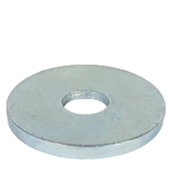 M22 (25mm hole size) 92mm x 8mm Timber Construction Washer 100HV Mild Steel Bright Zinc Plated DIN 1052