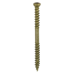 4.5 x 60mm Timco C2 Cylindrical T15 Deck Screw, Organic Green, Tub of 250