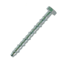 M8 x 150 Hexagon Head Concrete Masonry Screw Bolt Anchor, Mechanical Galvanised