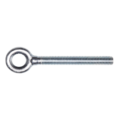 M16 Forged Eyebolts 100mm Shank 16mm Eye, Steel Bright Zinc Plated