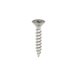 Timco 3.5 x 16 (6x5/8) Countersunk Pozi,  Woodscrew Stainless Steel A2 (304), 35016CLASS