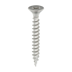 Timco 4.0 x 70 (8x2"3/4) Countersunk Pozi,  Woodscrew Stainless Steel A2 (304), 40070CLASS