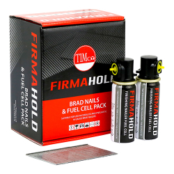 FirmaHold 16g x 64 Galvanised Brads + 2 gas BG1664G (Paslode compatible) 2200 nails per box