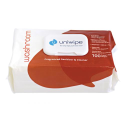 Uniwipe Washroom Wipes Anti-bac Pack 100