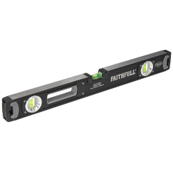 Faithfull 600mm Heavy Duty Prestige Spirit Level FAISLHD600