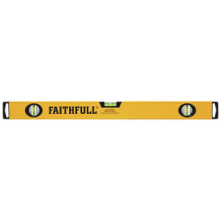 Faithfull 1800mm Box Beam Spirit Level Milled Base FAISLB1800