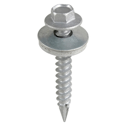 Timco 6.3 x 32 Sheet to Timber Slash / Gash Point Screws, Ruspert Silver Plated