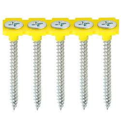 Timco 3.5 x 32 Drywall / Track Screws Collated Fine, Zinc Plated PH2 Pack of 1000 00032COLDZYS