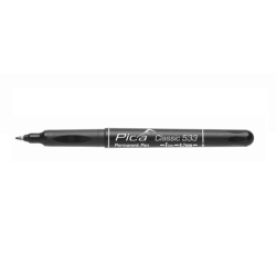 Pica 533/46 Permanent Pen Black Fine Tip 0.7mm