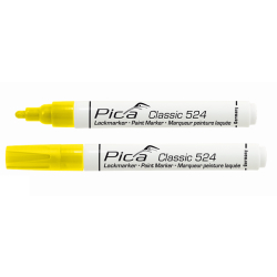 Pica 524/44 Paint Marker Round Tip 2-4mm Yellow